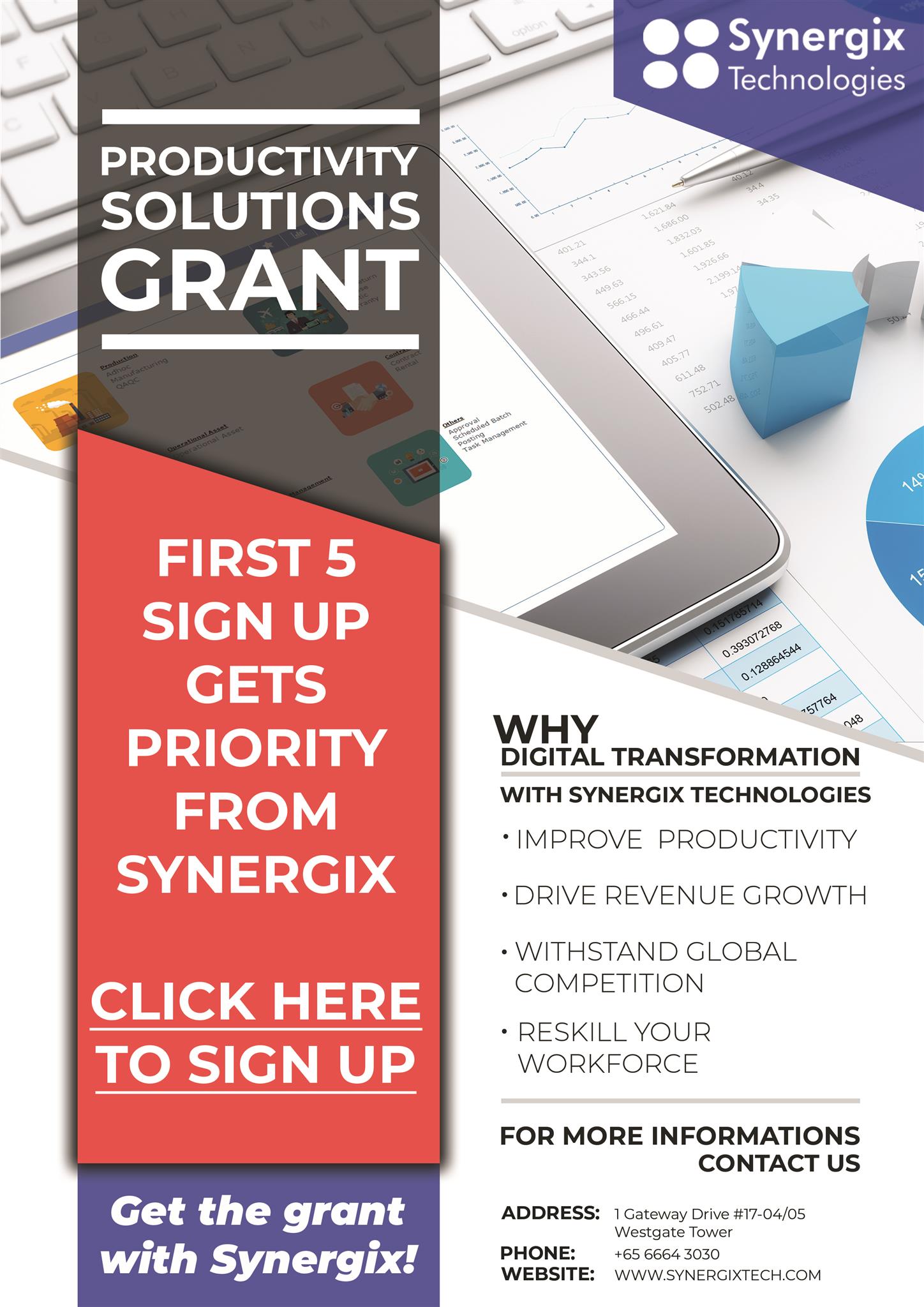 Grant EDM background 7 - Productivity Solutions Grant: Priority for first 5 Sign Ups!
