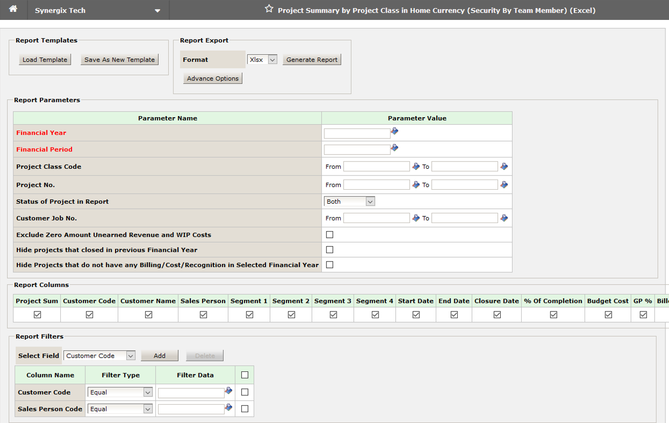 Synergix E1 ERP System Updates | August 2019 Project Report Security by Team Member Enhancement 1 - Synergix E1 ERP System Updates | August 2019