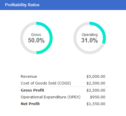 Profitablity Ratio - Synergix E1 ERP System Updates | March 2020