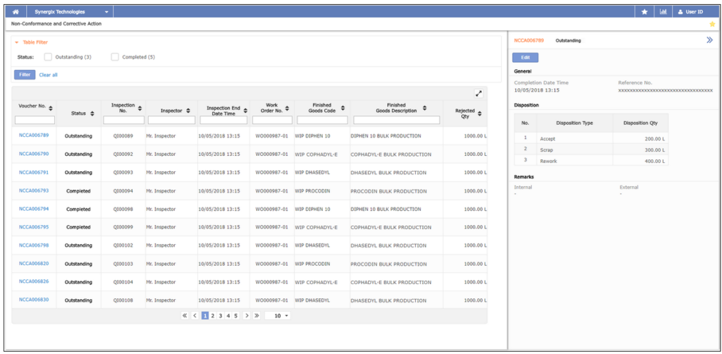 ICM – QAQC – NCCA Rework  1024x502 - Synergix ERP Software Updates | June 2020