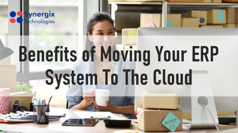Benefits of Moving to Cloud ERP System