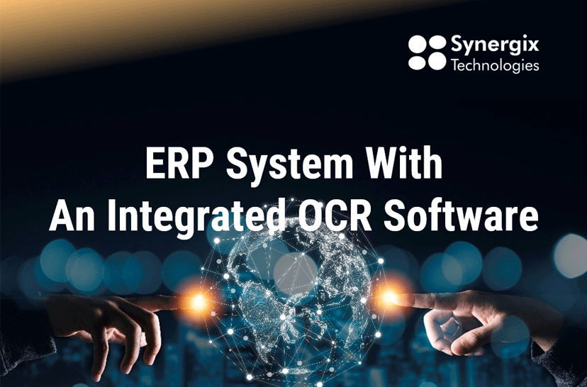 ERP System With An Integrated OCR Software