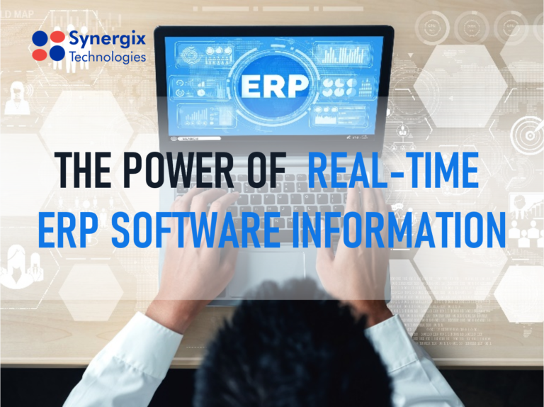 The Power of Real-Time ERP System Software Information