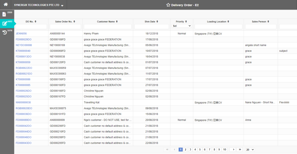 Synergix ERP Software Updates - March 2021 ERP Software Delivery Order E2 1024x532 - Synergix ERP Software Updates - March 2021