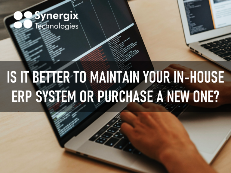 Is It Better to Maintain Your In-House ERP System or Purchase a New One?
