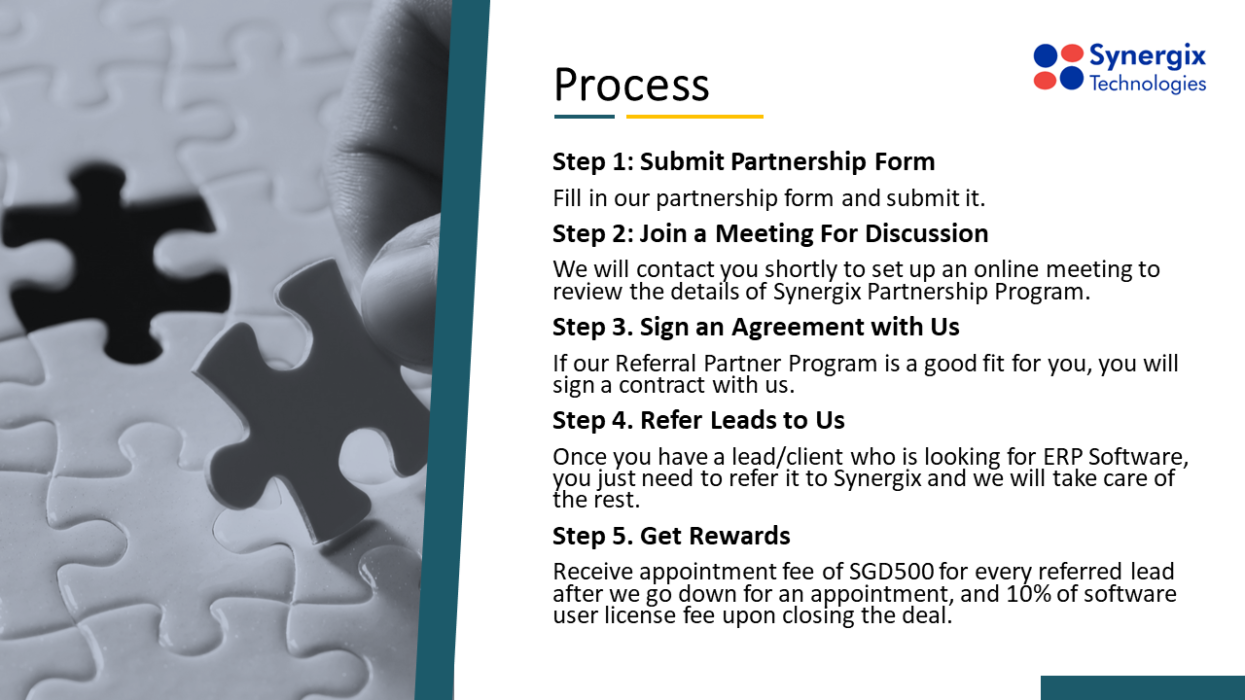 Synergix Referral Partner Program - Partners Make Possible - Synergix ...