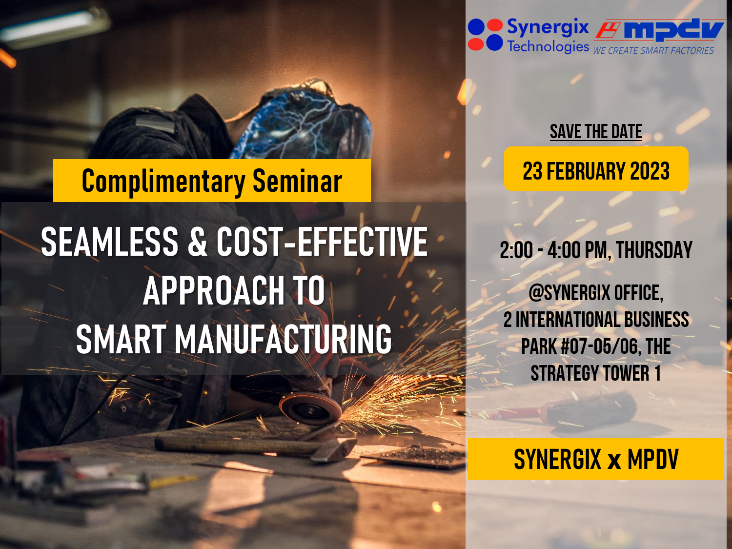Complimentary Seminar: Seamless and Cost-Effective Approach to Smart Manufacturing
