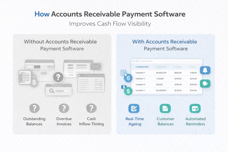 How Accounts Receivable Payment Software Strengthens Cash Flow - Accounts Receivable Payment Software for Better Cash Flow&nbsp;