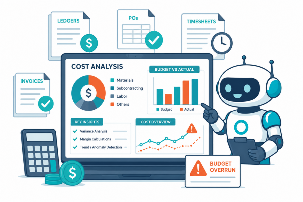 cost analys asisstant ai 1024x683 - Synergix AI-Powered ERP