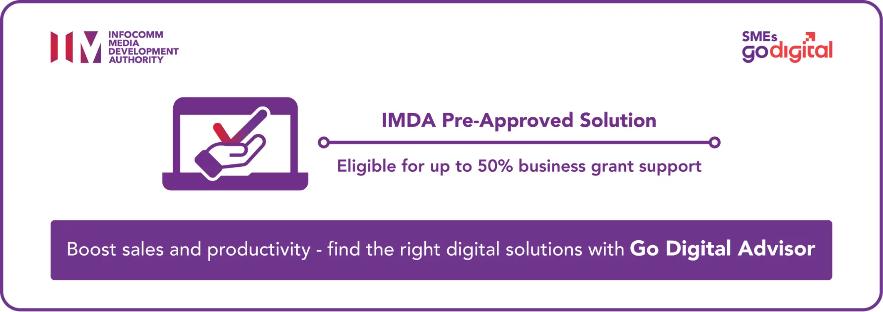 SMEs Go Digital Lockup QR horizontal white background Synergix